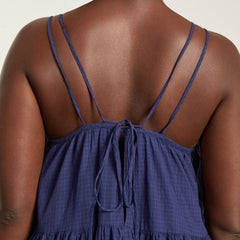 The Billow Tiered Maxi Dress | Navy