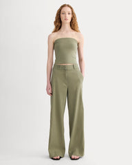 The Form Tube Top | Lichen Green