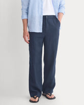 Linen Easy Pant 2.0 | Navy