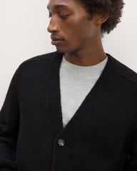 The Cloud Relaxed Cardigan | Black