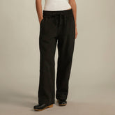 The Canvas Organic Cotton Pull-On Pant | Black