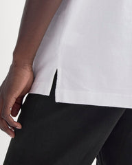 Oversized Midweight Tee | White