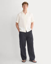 Linen Easy Pant 2.0 | Black