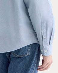 Washed Poplin Shirt | Dutch Blue
