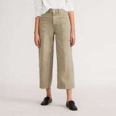 The Way-High® Gardener Cropped Jean | Moss