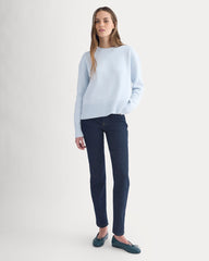 The Boxy Sweater in Everyday Cotton | Skywriting