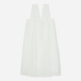 The Eyelet Smock Dress | White