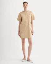 The Safari Mini Dress | Classic Khaki