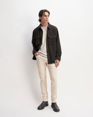 The Utility Shirt Jacket in Buttersoft | Black