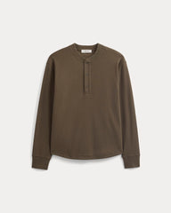 Vintage Rib Henley | Beech