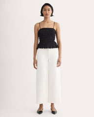 The Smocked Tank | Black