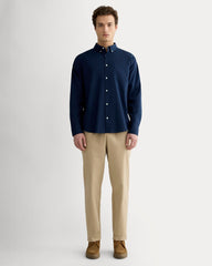 The Washed Poplin Shirt | Navy