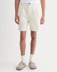 Pleated Easy Short | Birch