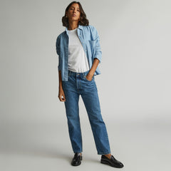 The Rigid Slouch Jean | Washed Indigo | 27.5” Inseam