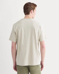Relaxed Midweight Tee | Heathered Oatmeal