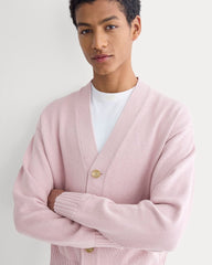Cropped Cardigan in Everyday Cotton | Burnished Lilac