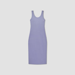 The '90s Rib Dress | Cornflower Blue