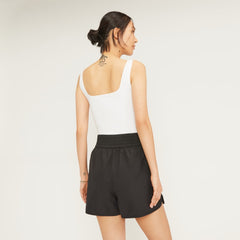 The Supima® Sleeveless Top | White