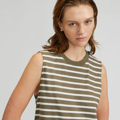 The Weekend Tank Dress | Kalamata / Canvas Tan