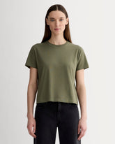 The Box-Cut Tee in Essential Cotton | Kalamata | No Pocket