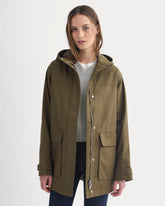 Hooded Field Jacket | Beech