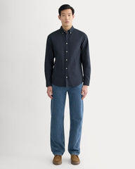 The Slim Oxford Shirt | Navy | Standard