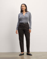 The Cheeky Hourglass Jean | Washed Black | 26.5" Inseam