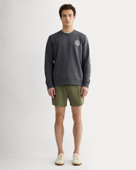 The Everlane x Parks Project French Terry Crew | Forged Iron / Natural