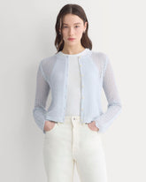 Lace-Knit Cardigan | Skywriting