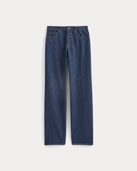 Relaxed Italian Selvedge Jean | Indigo Rinse