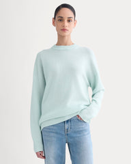 Cashmere Boyfriend Sweater | Chalk Blue