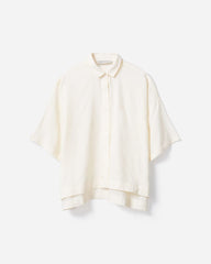 The Drapey Square Shirt | Bone