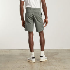 The 9" Slim-Fit Performance Chino Short | Pewter Green