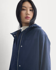 Hooded Field Jacket | Navy