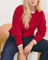 The Cocoon Crew in Alpaca | Berry Red