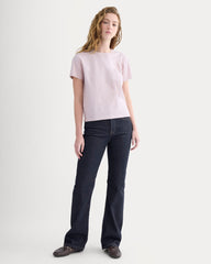 The Box-Cut Tee in Essential Cotton | Burnished Lilac | No Pocket