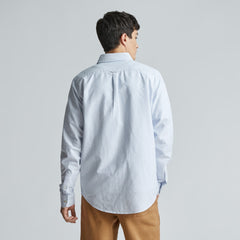 The Classic Oxford Shirt | White / Blue | Tall