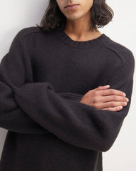 The Cloud Crewneck Sweater | Black