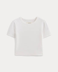 The '90s Rib Tee | White