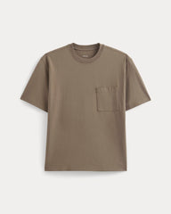 Oversized Midweight Tee | Deep Taupe