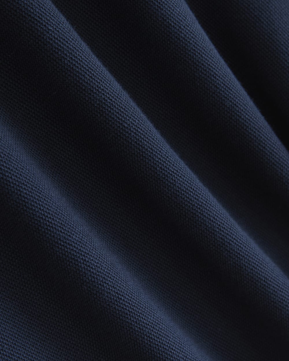 Pique Polo Short-Sleeve Dress | Navy