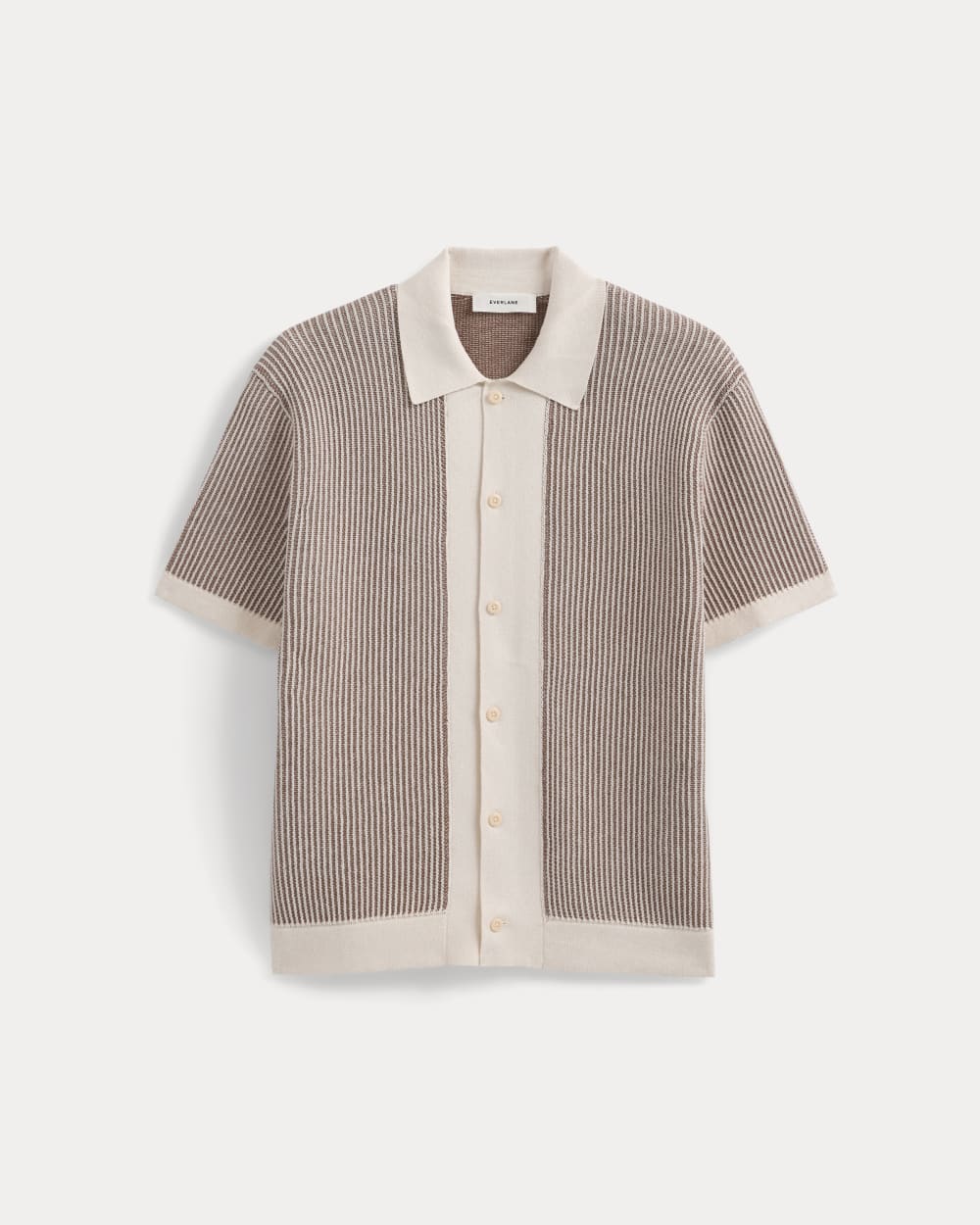 Button-Down Resort Polo | Birch/Brown