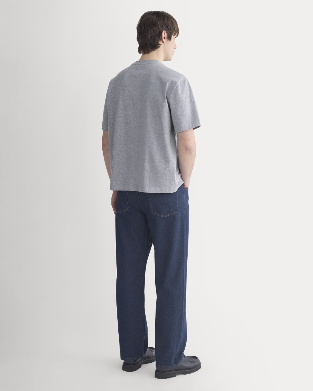 Archive Relaxed-Fit Cotton Crew | Vintage Heather Grey