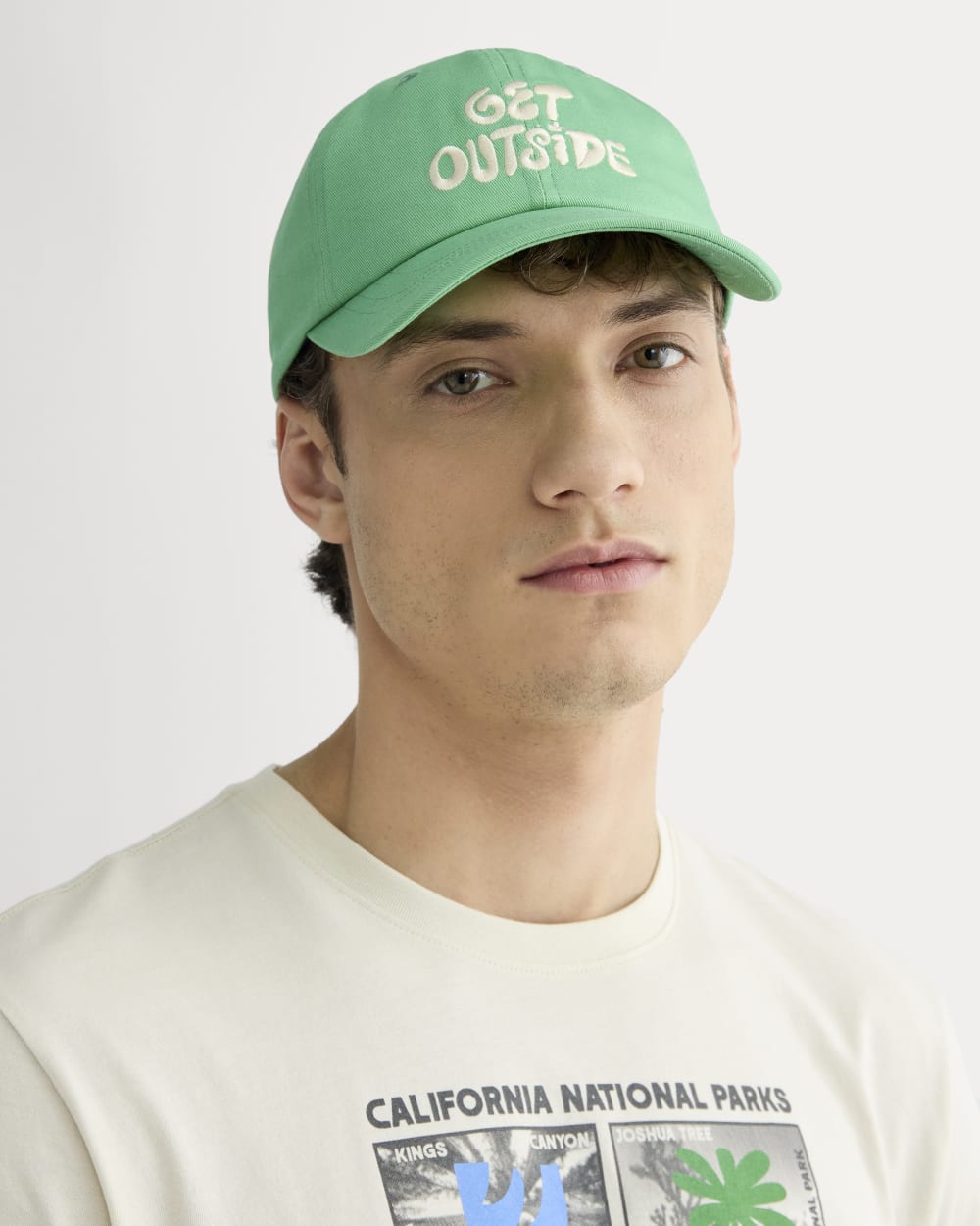 The Everlane x Parks Project Baseball Hat |  Green