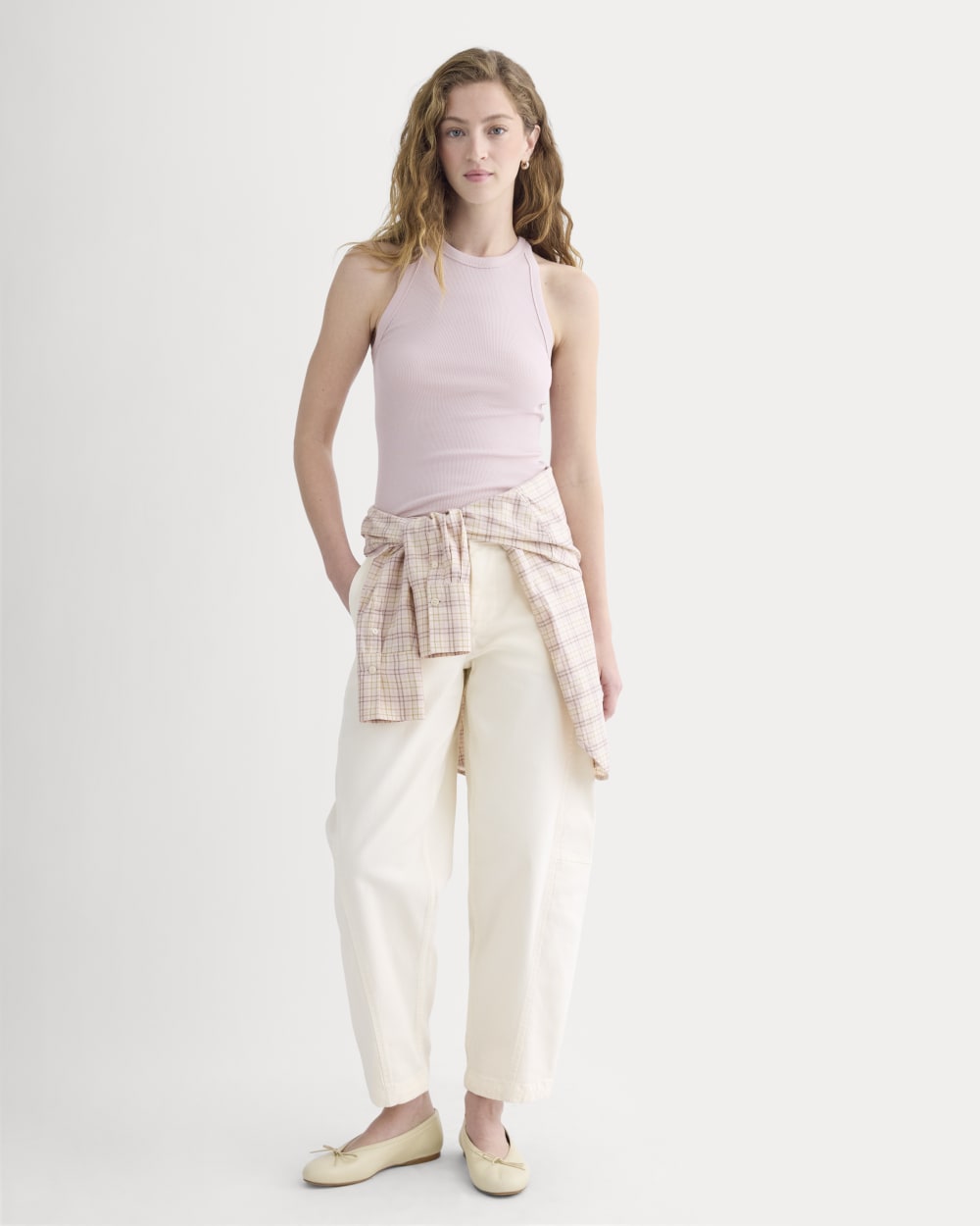 Luxe Rib Racerback Tank | Burnished Lilac