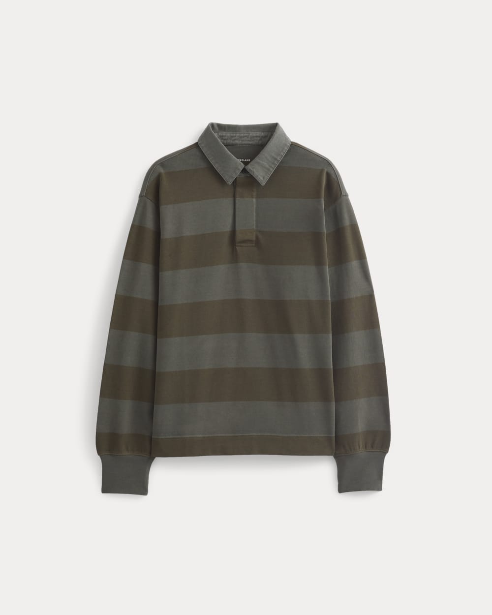 Vintage Rugby Pullover | Overdye Olive Night