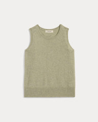 The Classic Tank in Cashmere | Light Heathered Moss