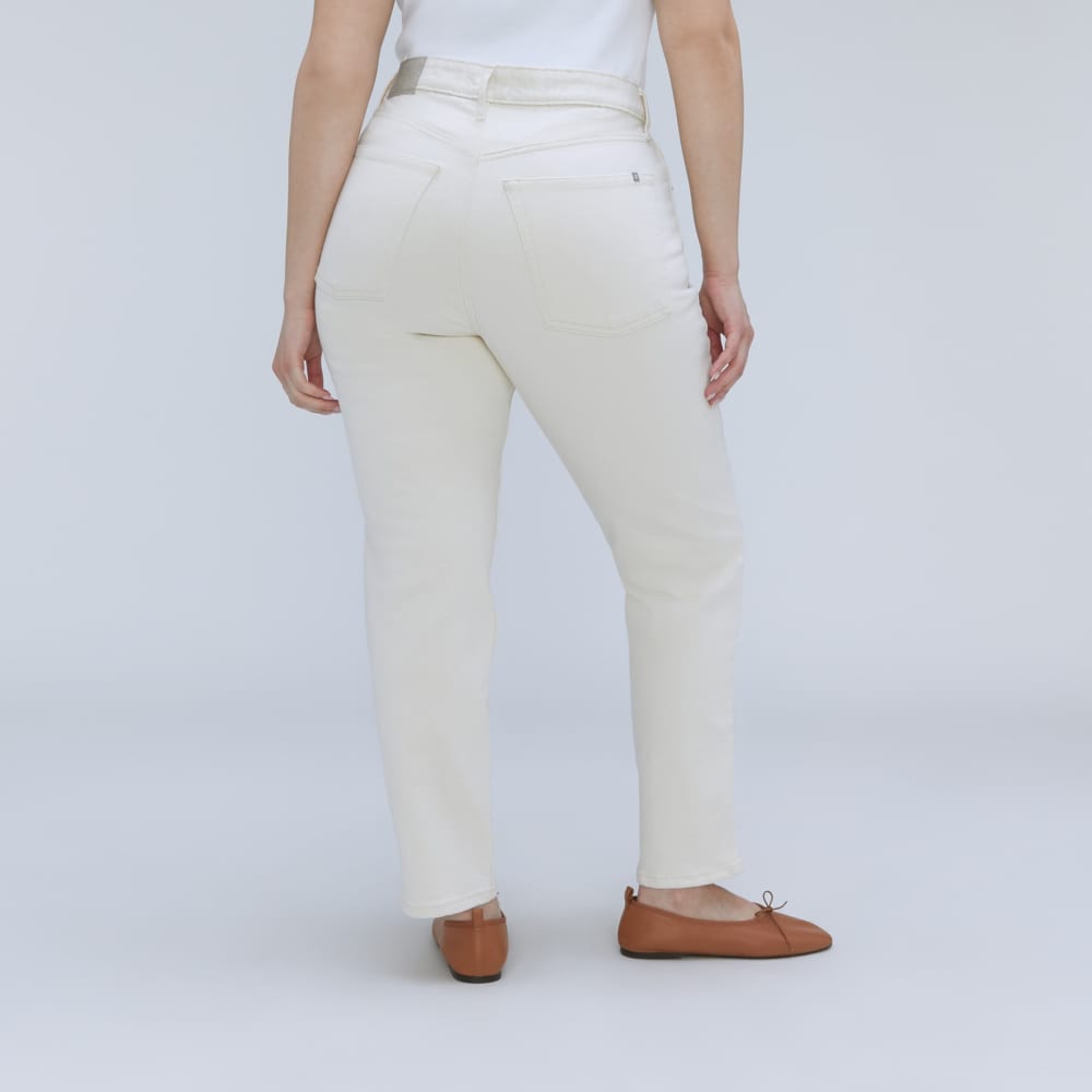 The Cheeky Hourglass Jean | Ecru | 28.5" Inseam