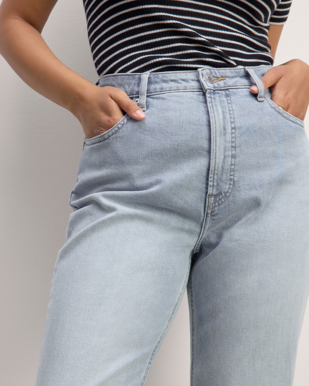 The Cheeky Hourglass Jean | Light Sky | 28.5" Inseam