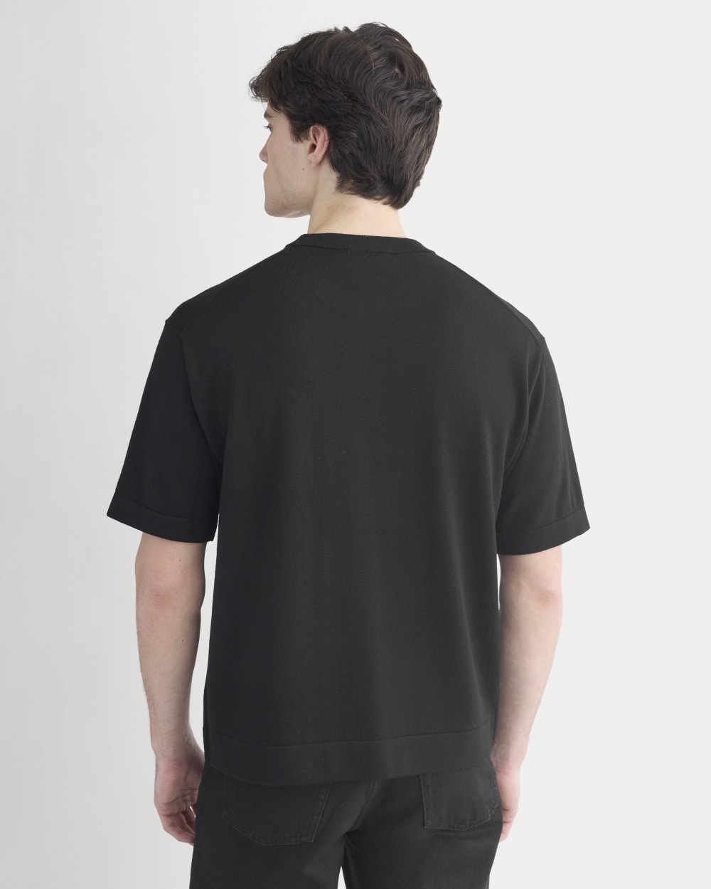 Ultrasoft Sweater Tee | Black